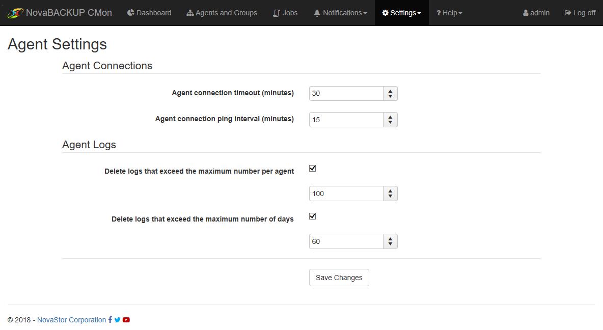 Agent Settings
