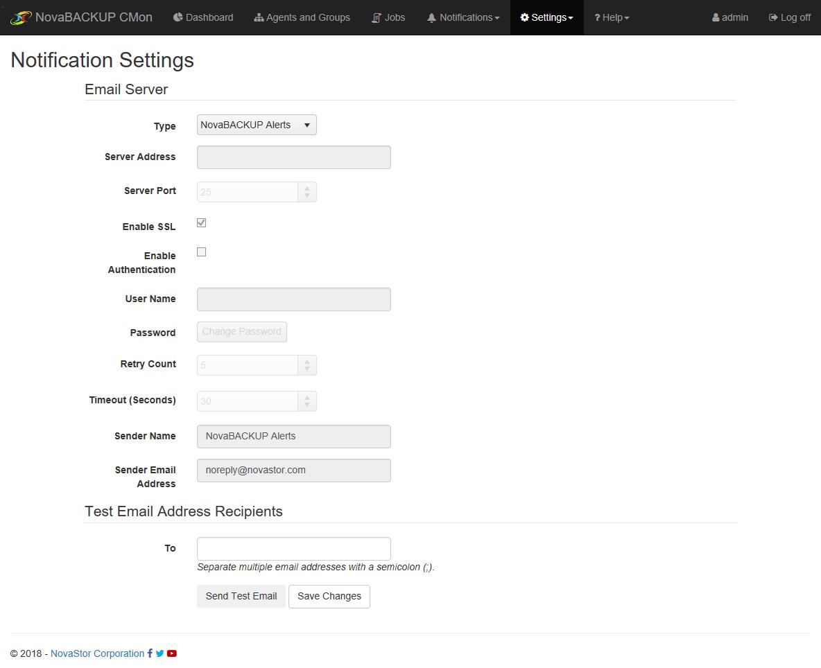 Notification Settings